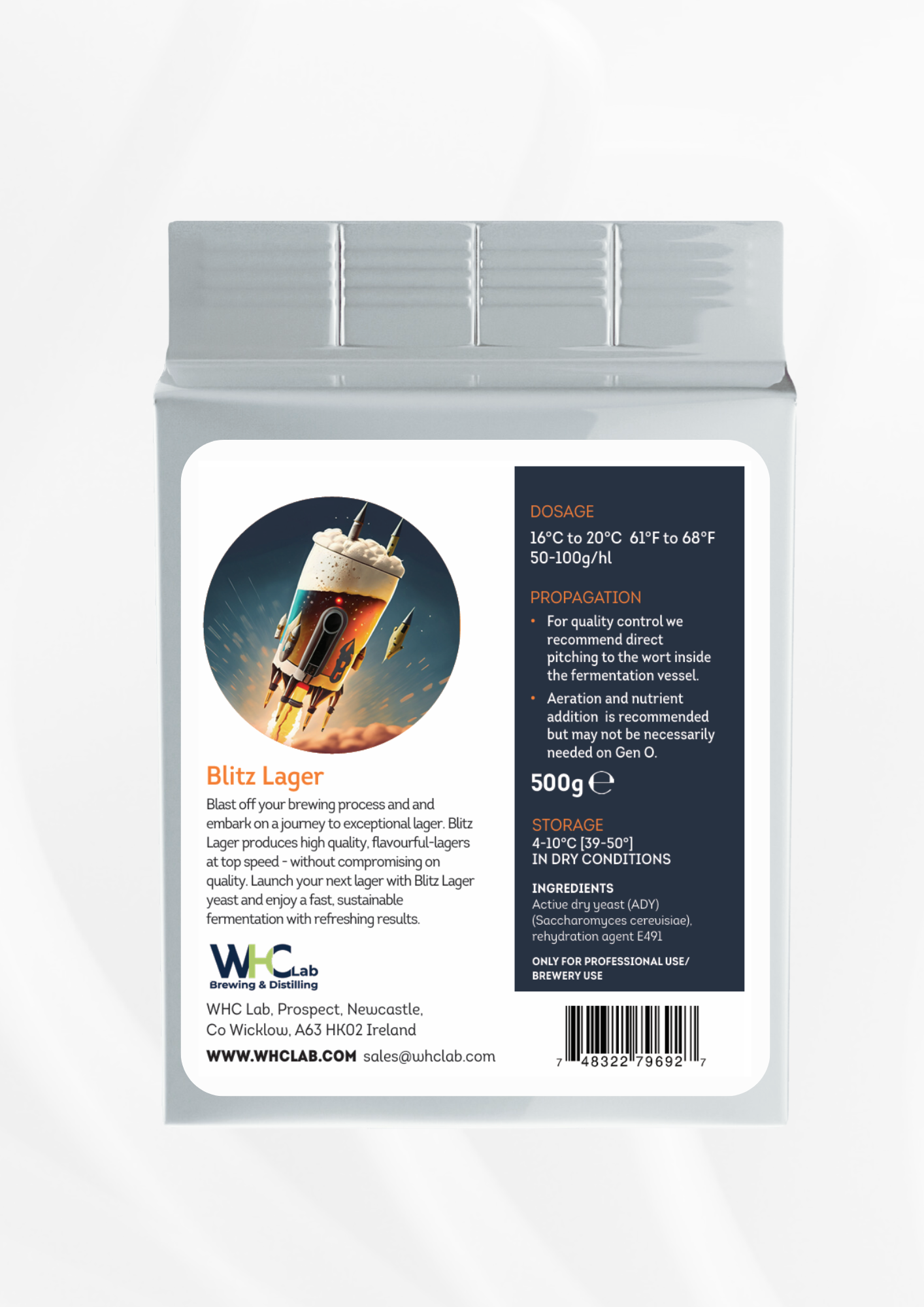 Blitz Lager: Fast Lager Dry Yeast