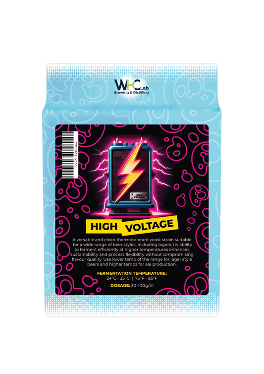 High Voltage Electrifyingly Clean Thermotolerant Yeast