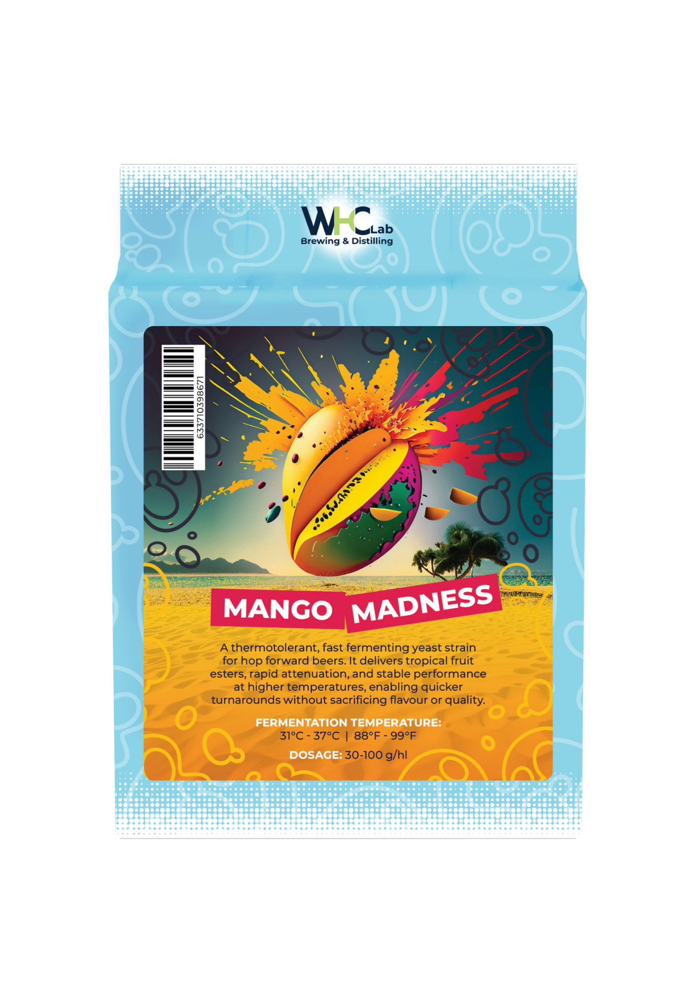 Mango Madness IPA Thermotolerant Yeast