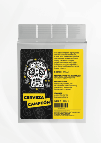 Cerveza Campeón: Dry Mexican Lager Yeast